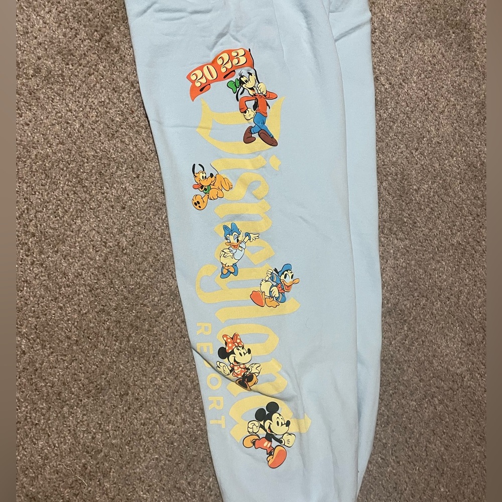Disneyland Light Blue Joggers - Picture 2 of 2